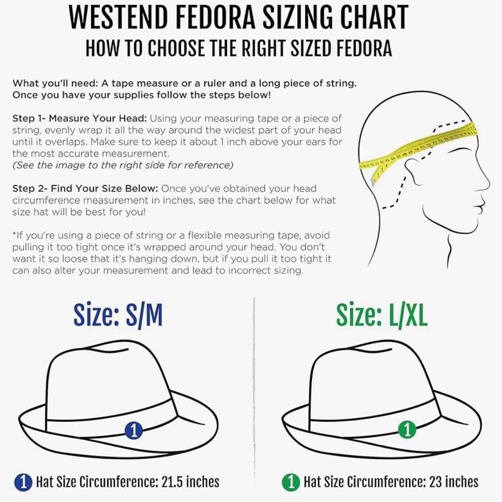 WESTEND ⭐️ Stars & Stripes Fedora - Picture 10 of 12